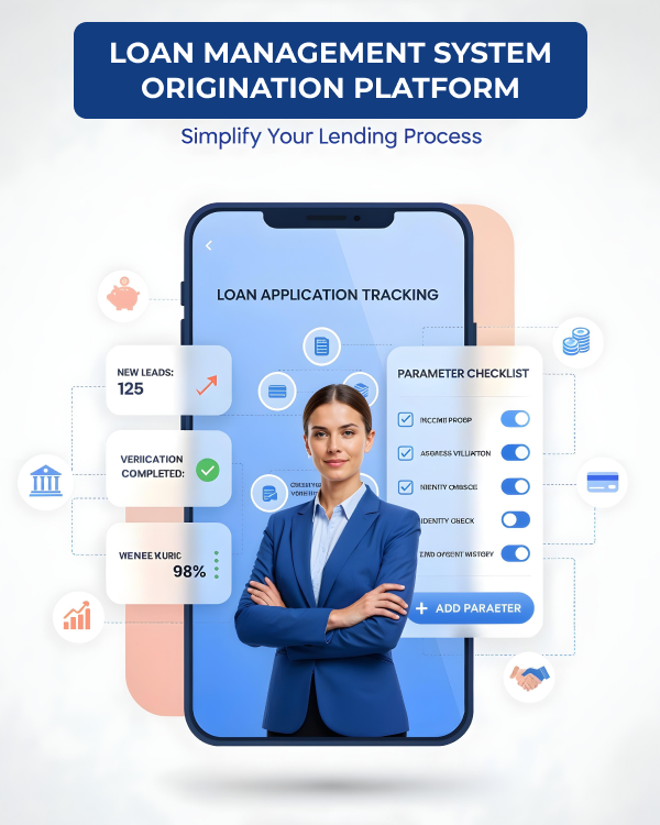 Loan origination software built for banks, NBFCs, microfinance institutions, and housing finance companies