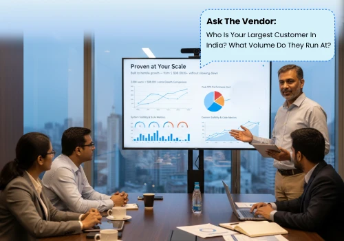 Lending team using loan management software to monitor borrower repayments and portfolio performance across branches in India