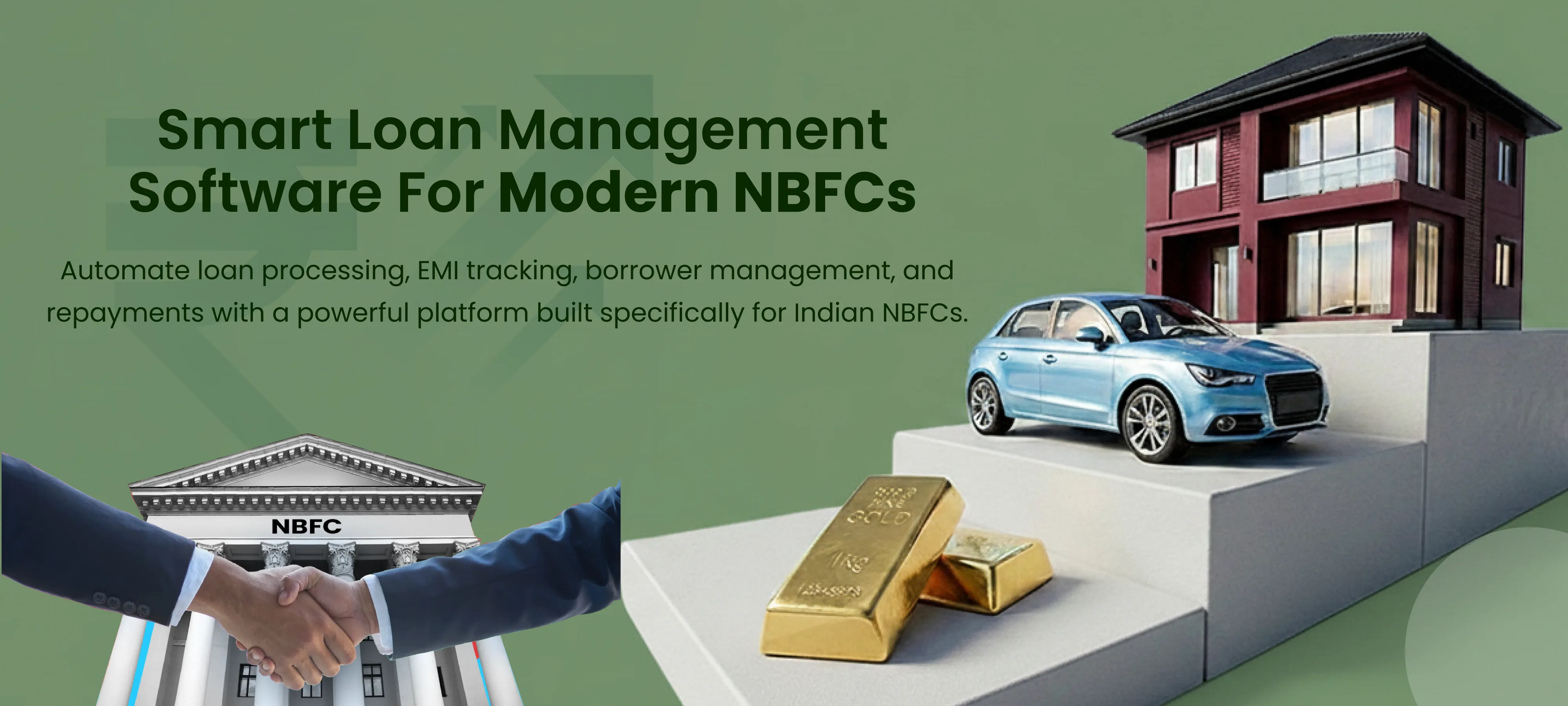 NBFC owner managing loans manually in Excel without a proper loan management application